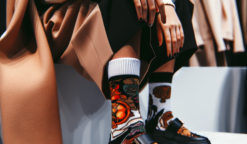 Modne stylizacje ze skarpetkami w roli głównej