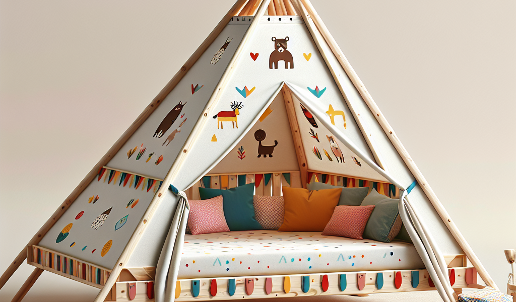 Dlaczego łóżko tipi 180x90 to świetny wybór dla starszych dzieci?