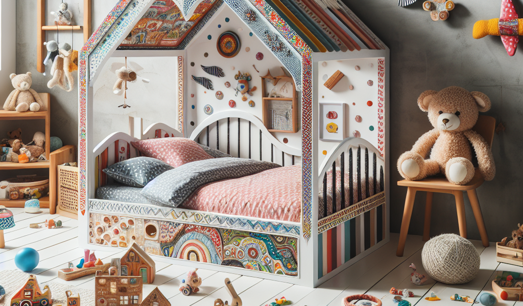 Łóżko w kształcie domku – miejsce do snu i zabawy dla Twojego dziecka