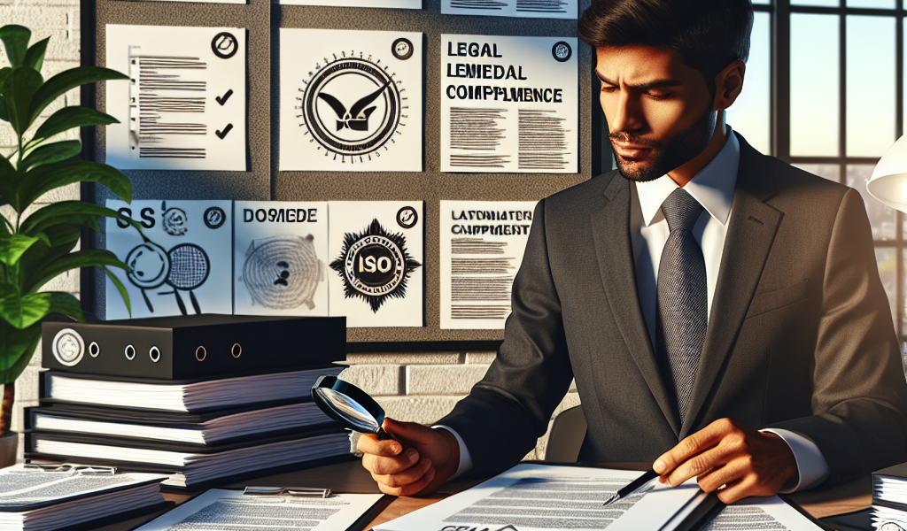 Jak przeprowadzić skuteczną ocenę zgodności z wymaganiami prawnymi ISO w swojej działalności?