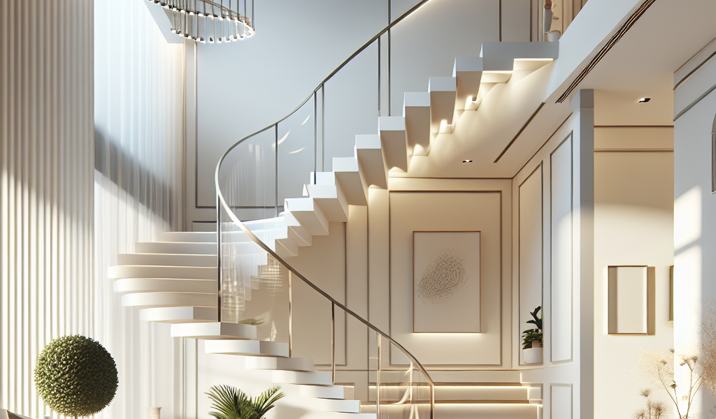 Schody zabiegowe w kształcie litery L – rozwiązania dla skomplikowanych przestrzeni