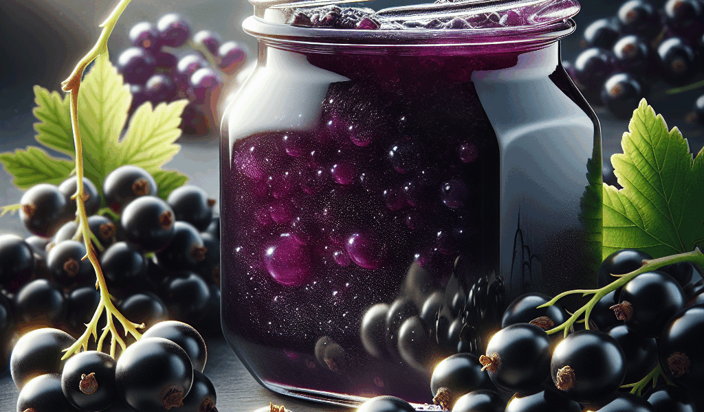 Konfitura z czarnej porzeczki – przepis prosty i szybki
