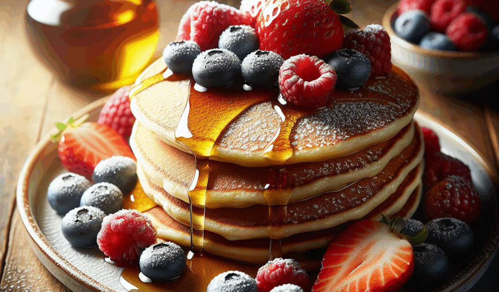 Szybki przepis na pankejki – puszyste placuszki w kilka minut