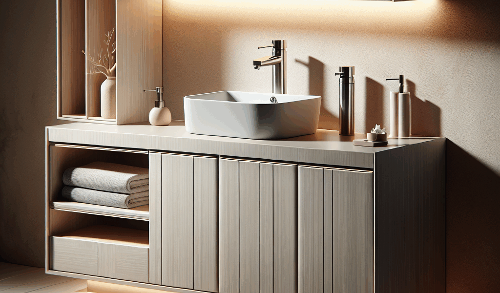Zestaw umywalki z szafką czyli jak połączyć design z praktycznością