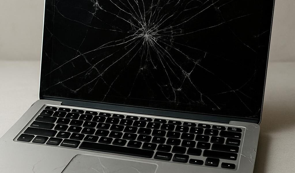 Zalany MacBook - co robić?